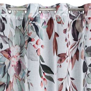 Curtain 140 x 260 Decorative 2 pcs Meg White+Green