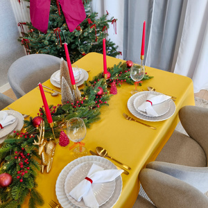 Tablecloth 140x240 Stain-resistant Surbo Mustard