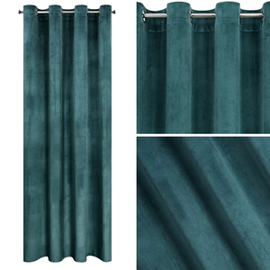 Curtain 140 x 250 Decorative Velvet Melanie C.Blue
