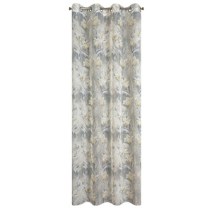 Zasłona 140 x 250 Dekoracyjna Przelotki Ola Srebrn