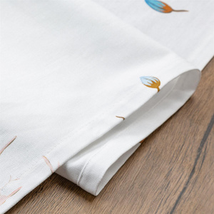 Napkin 30 x 40 Natu5 Set of 4 pcs White+Green