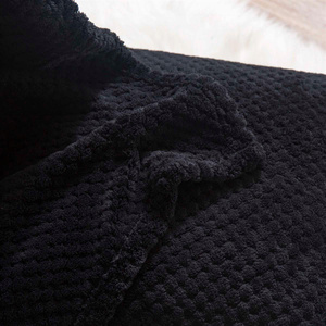 Monte Black Decorative Microfiber Pillowcase 40 x 40