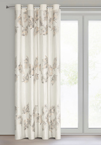 Curtain 140 x 250 Velvet Eyelets Idalia Cream