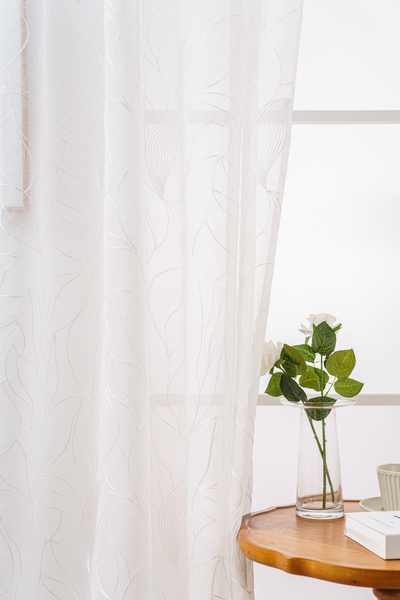 Decorative Curtain 200 x 250 Cruz Tape Voile 01