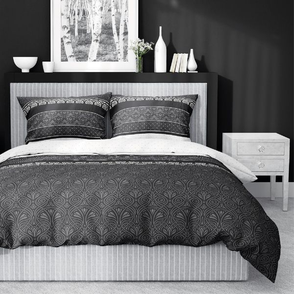 Bedding 160 x 200 3pcs Asti Satin Cotton 4823_A