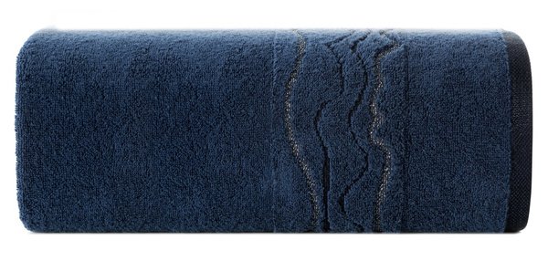 Ręcznik 70 x 140 Kąpielowy Frotte Karin 10 Granat