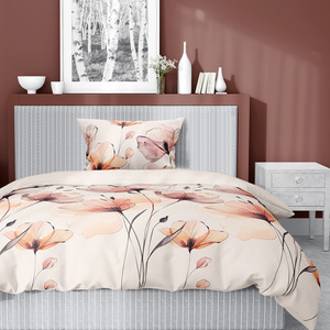 Bedding 140 x 200 2 pcs Asti Satin Cotton 5492A