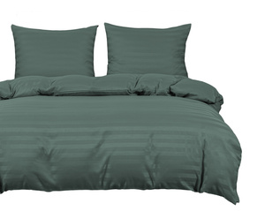 Bedding 220 x 200 3pc Satin Stripes Ramiro 09