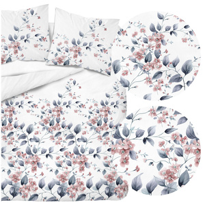 Bedding 220 x 200 3pc Flannel Cotton Laura 5626B