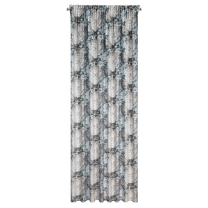 Curtain 140 x 270 Decorative Lucia Cream+Blue