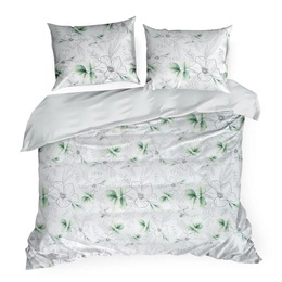 Bedding set 160 x 200 3 pieces Cotton Satin Spring 28