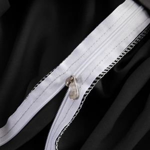 Pościel 200 x 220 3cz Gładka Z Koronką Brandon 04