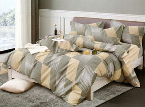Bedding 200 x 220 3pcs Cotton Satin No. A1838