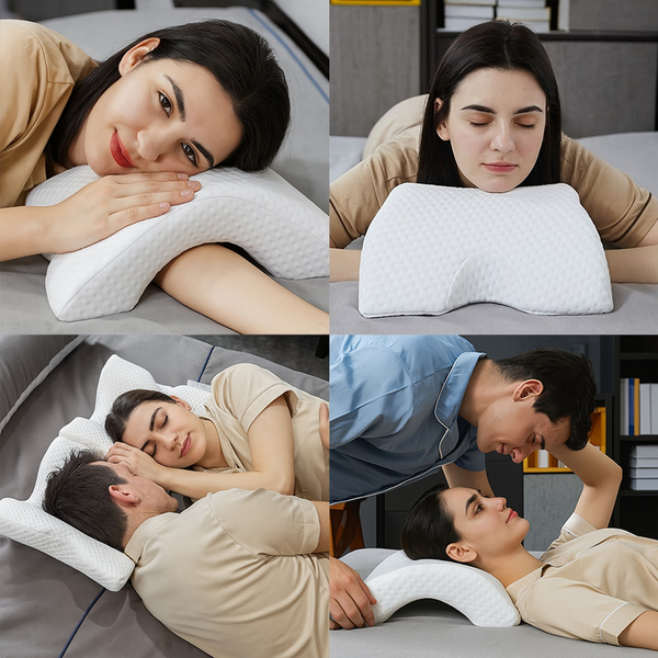 Poduszka 35 x 30 Ortopedyczna Łukowa Memory Leyla