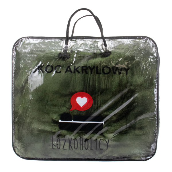 Koc 200 x 220 Akrylowy Jednolity Ciepły Yasemin 10