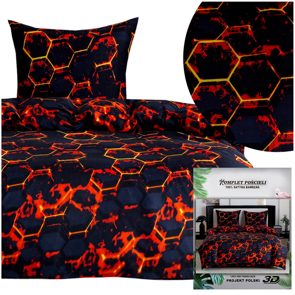 Pościel 140 x 200 2cz Satynowa Maria 3120