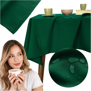 Tablecloth 120x240 Stain-Resistant Surbo Bottle Green