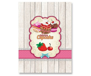 Koc 3D Fluff Trójwymiarowy 86 Cupcake 155x220