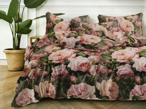 Bedding 160 x 200 3pcs Satin Dalwin 1083