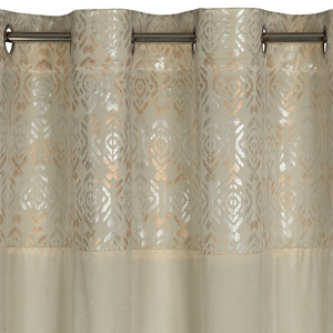 Curtain 140 x 250 Decorative Liza Cream+Gold