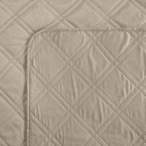 Narzuta 220 x 240 Pikowana Welurowa Luiz8 Beżowy