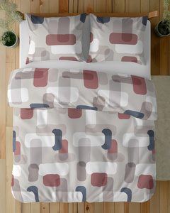 Bedding 220 x 200 3pcs Asti Satin Cotton 5487B