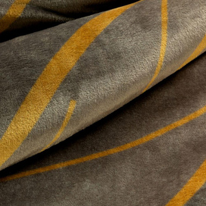 Blanket 150 x 200 Microfiber Alisma2 Br+Beige