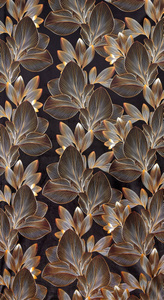 Curtain 140 x 270 Decorative Larisa Black