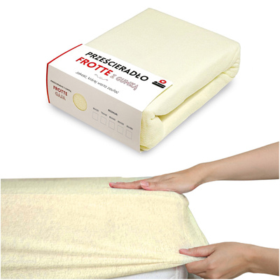 Prześcieradło 80 x 140 Frotte z Gumką Gaja 03
