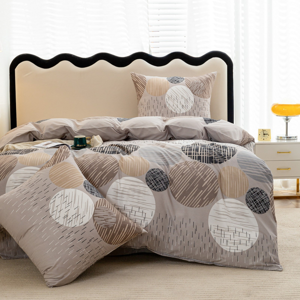 Bedding set 200 x 220 3 pcs Satin Maria 3104