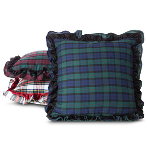 Decorative pillowcase Iga 45 x 45 Green+Green