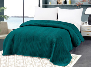 Bedspread 220 x 240 Embossed Velour Marieta 06