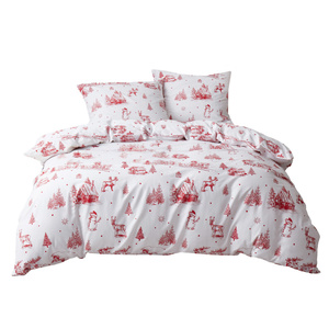 Pościel 220 x 200 3cz Satyna Bawełniana Laponia