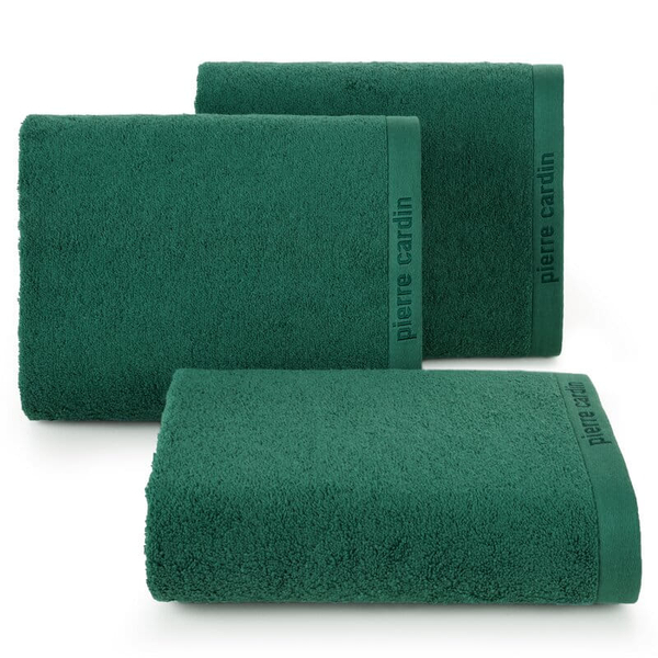 Pierre Cardin Evi Towel 50 x 90 Cm Bottle Green