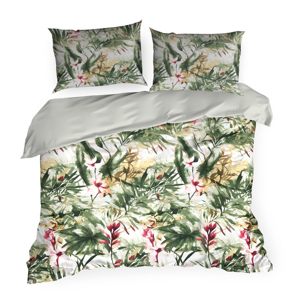 Pościel 160 x 200 3cz Satyna Bawełniana Spring 43