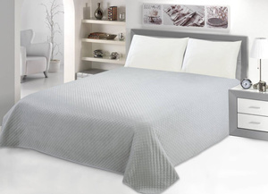Quilted Bedspread 7082 Velvet Grey 170x210