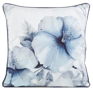 Poszewka 45 x 45 Dekoracyjna Velvet 141 Nieb+Krem