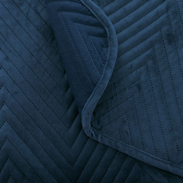 Narzuta 220 x 240 Jodełka Welurowa Caden 08