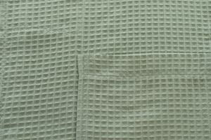 Gofer Waffle Cotton Bathrobe Murat L Mint