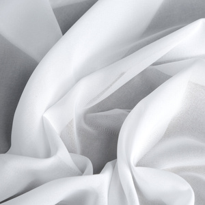 Firana 140 x 250 Dekoracyjna Przelotki DEBRA Biały