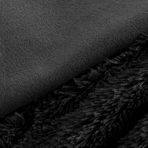 Blanket 150 x 200 Double-sided Fur Tifany1 Black