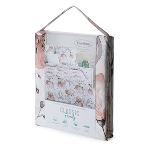 Bedding set 140 x 200 2 pcs Cotton Classic Nicky