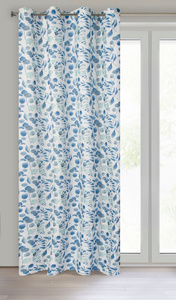 Curtain 135 x 250 Ready Decorative Rossie Blue
