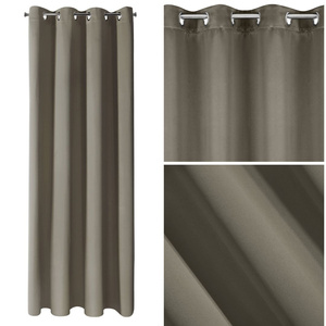 Curtain 135 x 250 Decorative Blackout Logan Cappu