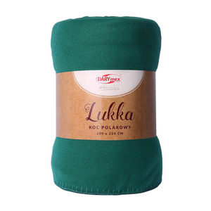 Fleece blanket 150 x 200 Lucca Dark Green