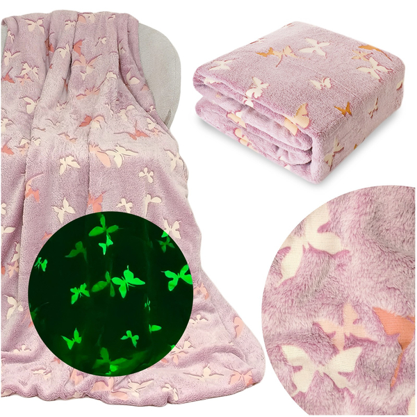 Blanket 150 x 200 Microfiber Fluorescent Peter 06