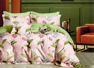 Bedding 160 x 200 3pc Satin Cotton No. A1750