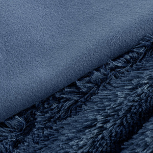 Blanket 150 x 200 Double-sided Fur Tifany1 Navy Blue