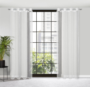 Eurofirany Lara curtain 140 x 250 Przel White