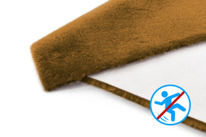 Rug 60 x 90 Soft Plush Fur Rabbit 115